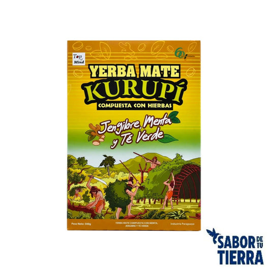 Kurupi Jengibre, Menta y Té Verde