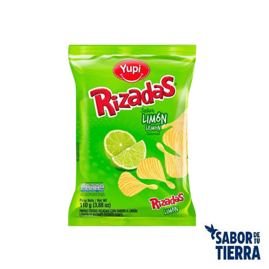 Patatas Rizadas Limón