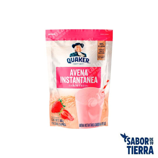 Avena Quaker Instantánea Sabor Fresa