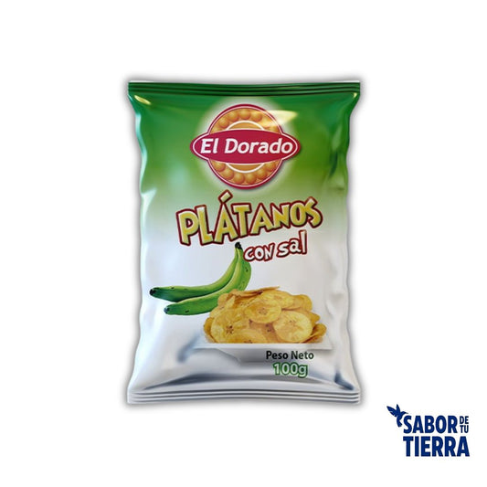 El Dorado - Plátanos con sal 100g