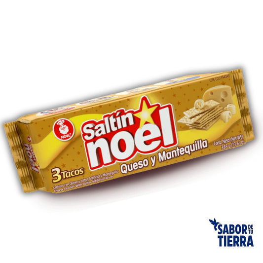 Saltín noel - Queso y Mantequilla 300g
